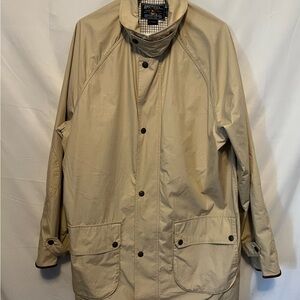 American Living Men’s Tan Lightweight Utility Field Jacket Size L￼